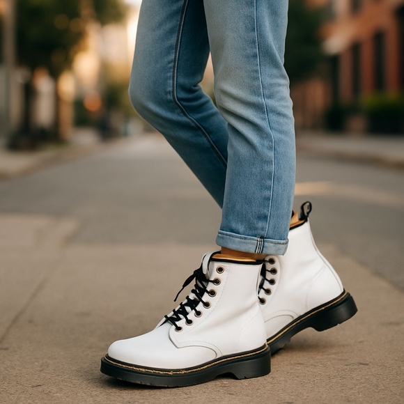 Dr. Martens 1460 Leather Boots - Picture 1 of 10